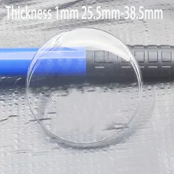 Watch cover accessories Organic plastic pot cover Mirror acrylic pot cover Lens Mask 25.5-38.5mm
