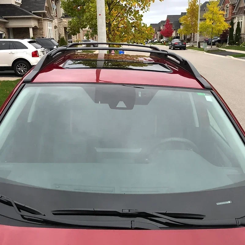 explorer version car complete rail bars rack outdoor roof top luggage carrier roof rack cross bar fit for toyota rav4 2020