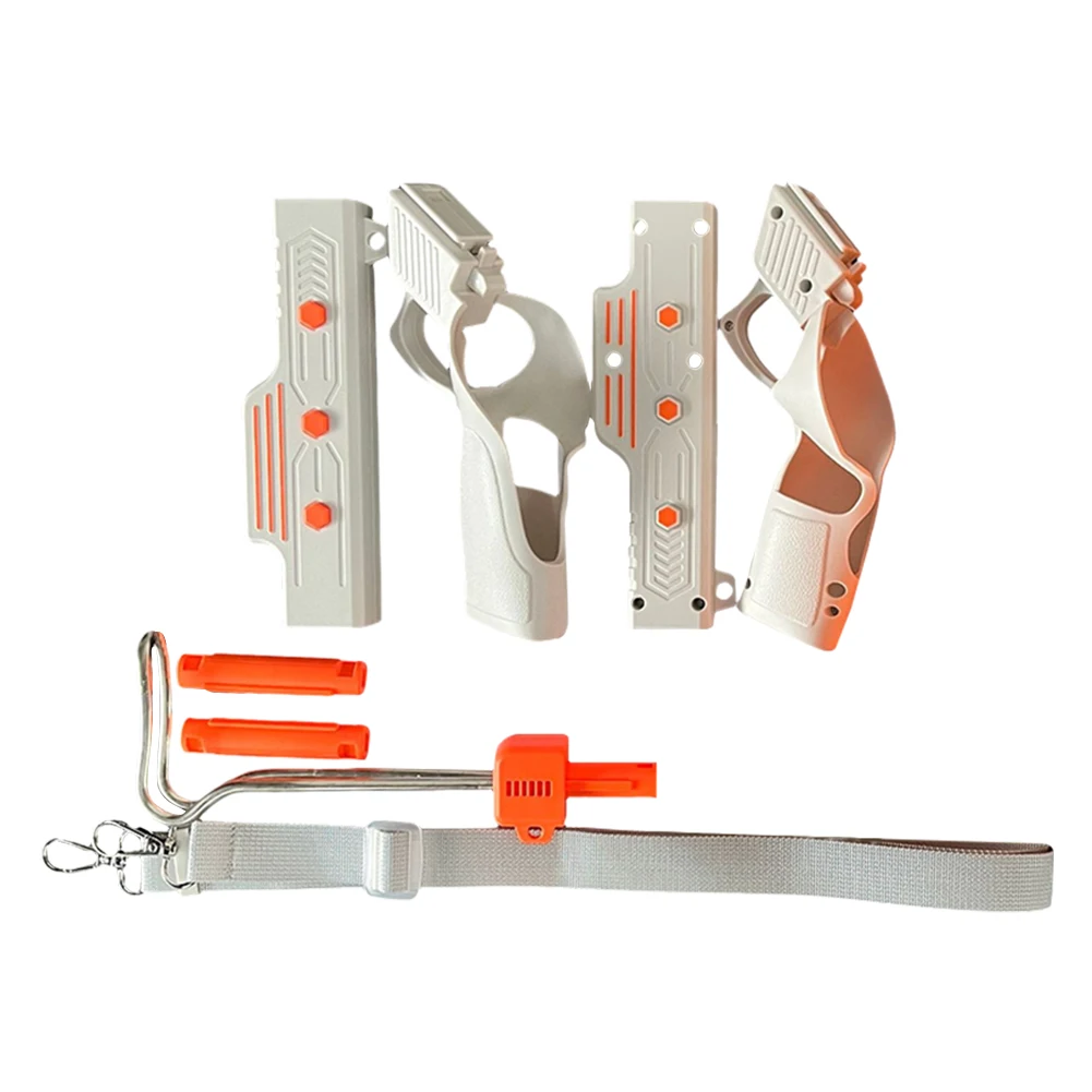 อะแดปเตอร์ปืนไรเฟิลสำหรับคอนโทรลเลอร์ VR อุปกรณ์เสริมเกม VR ด้ามจับคอนโทรลเลอร์สำหรับยิงปืน สำหรับ Meta Quest 3/Quest 3S