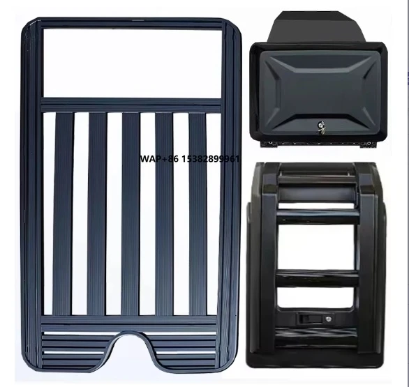 Baic BJ30 Car Roof Rack Kit Aluminum Alloy Exterior Modification with Ladder Side Box Luggage Rack Auto Parts Accessories