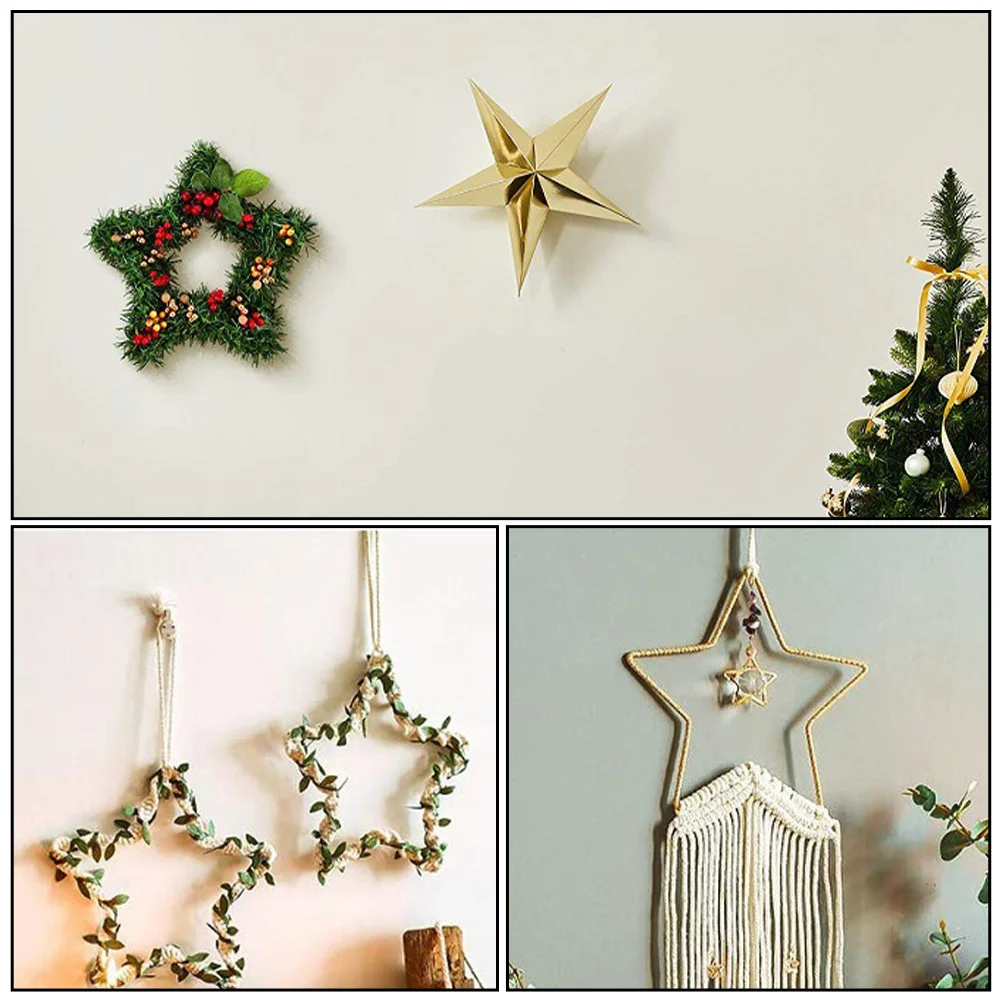 

3Pcs Reusable Metal Dream Catcher Rings for Birthday Party Graduation Gifts Macrame Hoop Macrame Ring Dream Catcher Hoop