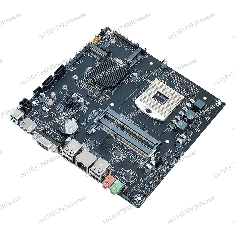 HM65 all-in-one computer main board DDR3 memory with COM interface ITX industrial control main board DC12V-19V power supply