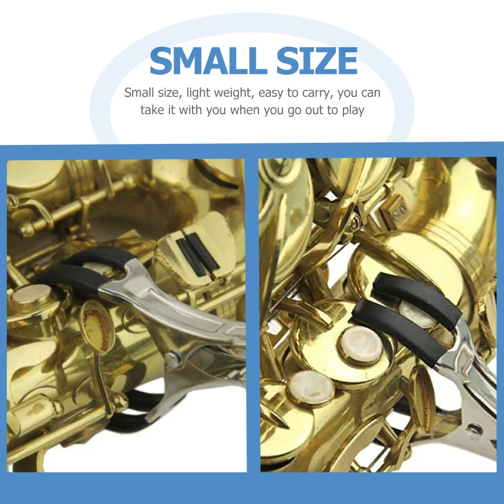 

5 Saxophone Indentation Clip Woodwind Repair Tools Musical Parts Black Clamps Maintenance