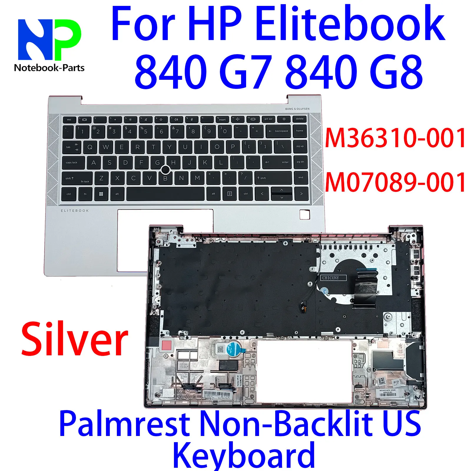 Original New Top Cover For HP Elitebook 840 G7 840 G8 14