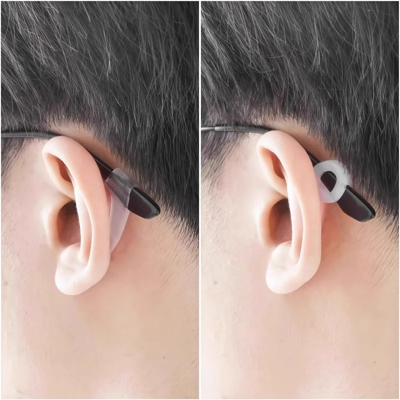 Anti-Loss Silicone Ear Hooks for Children's Glasses Frame Legs s/  Knives/Glasses Accories/Care Products