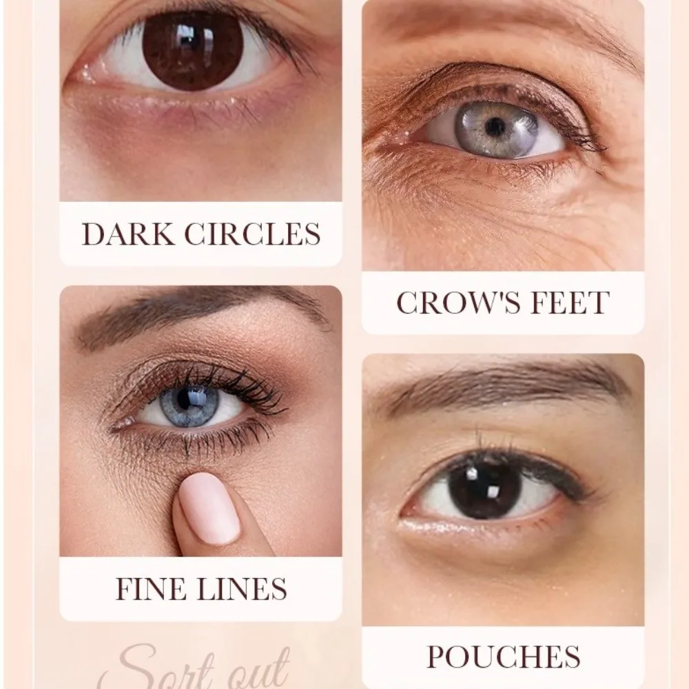 Moisturizing Retinol Eye Cream Stick Anti-Wrinkle Firming Skin Eye Bag Removal Cream Anti Dark Circle Fade Fine Lines Eye Cream
