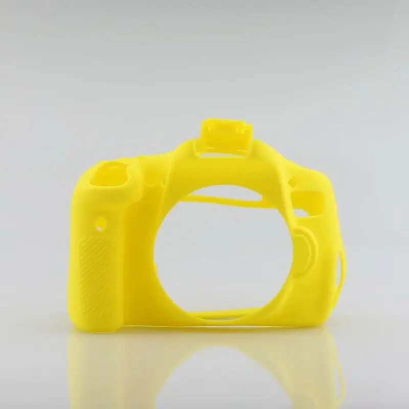 

Silicone Armor Skin Case Cover Camera Bag For Canon EOS 750D SLR soft rubber photography sleeve
