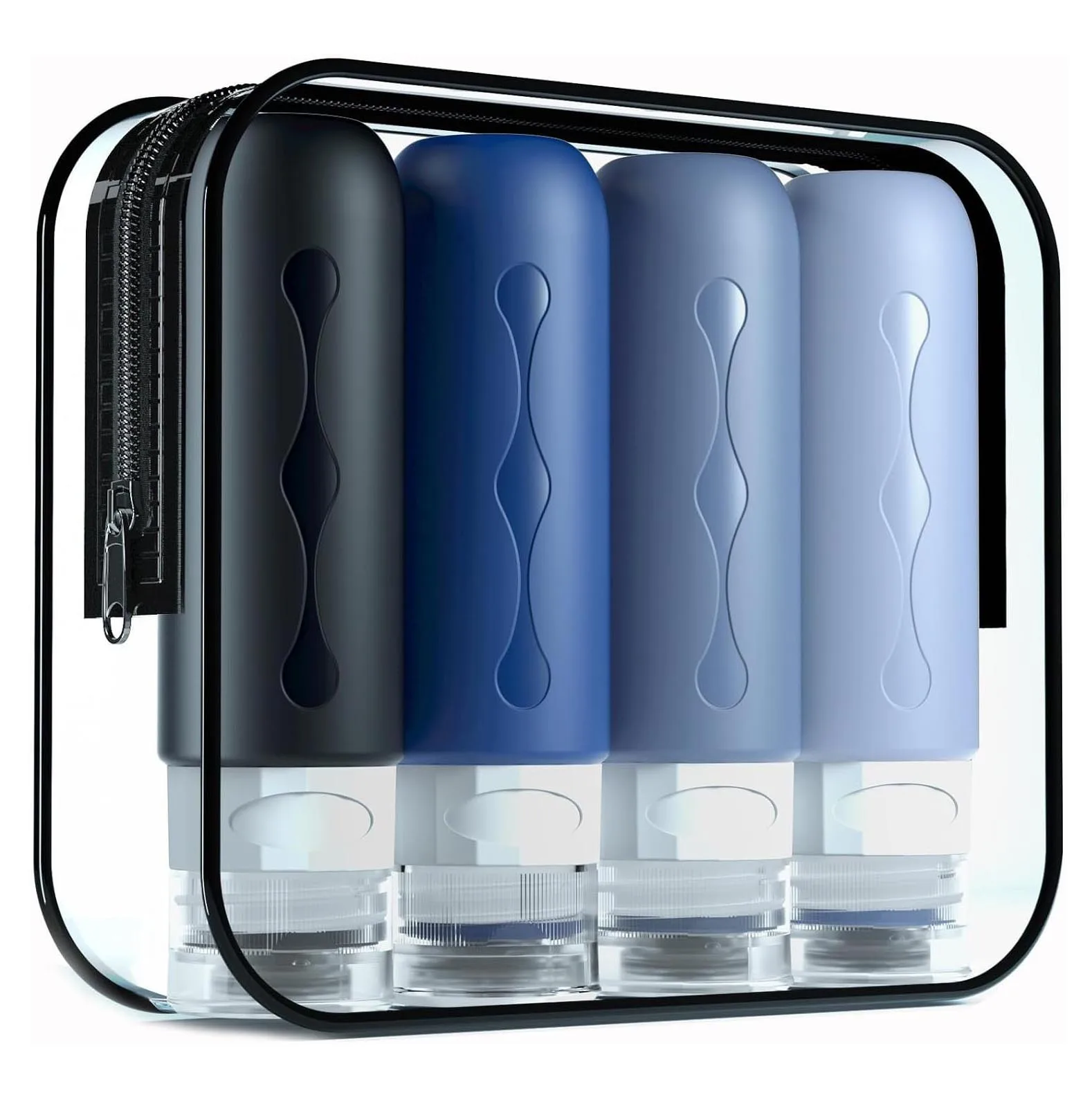 90 مللي سيليكون السفر إعادة الملء زجاجة ماكياج الاستغناء زجاجة تخزين الحاويات فارغة هلام الاستحمام جوهر الشامبو الجرار #4