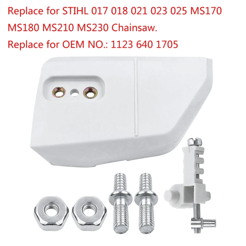 Chain Sprocket Cover Chain Adjuster Compatible for