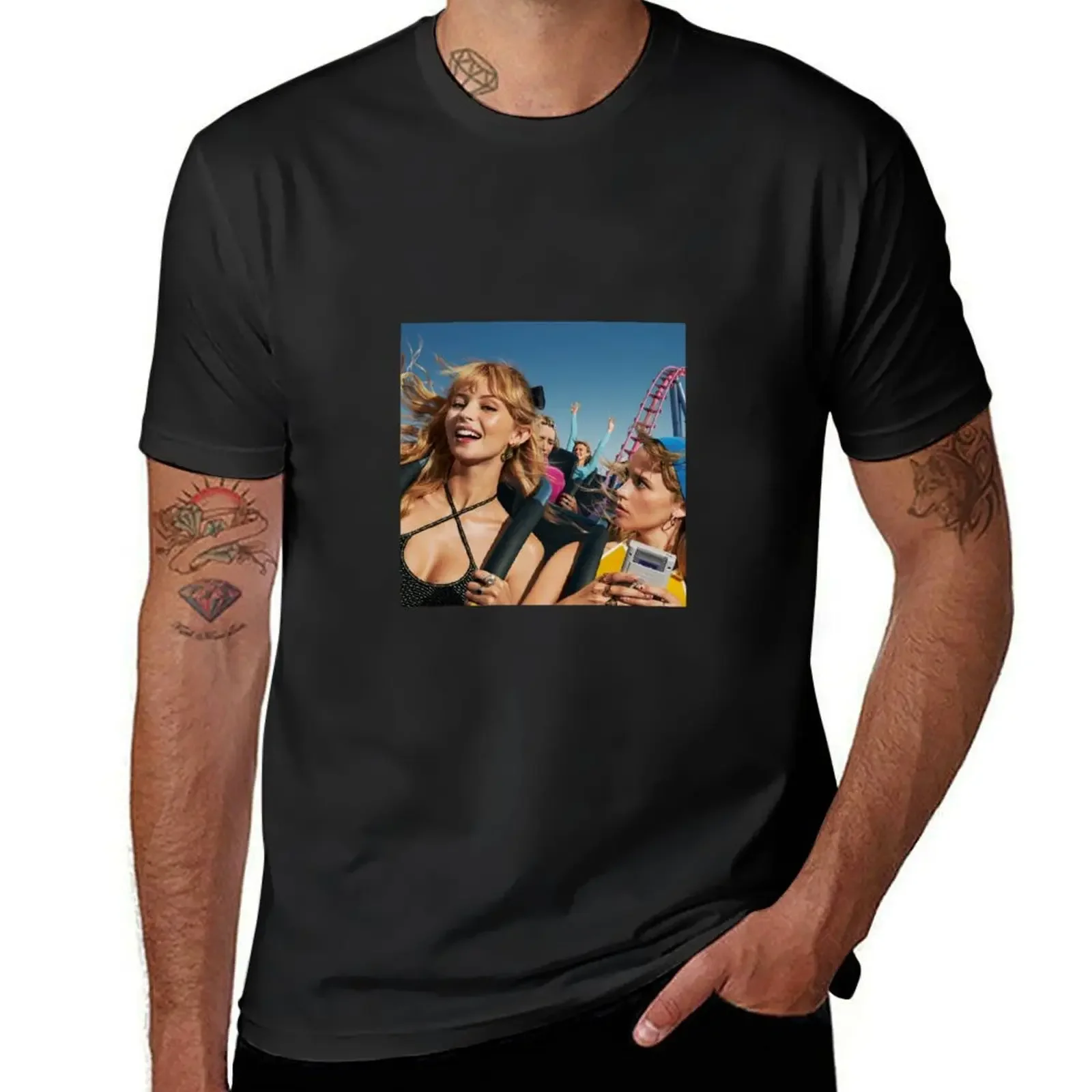 

Angèle Nonante-Cinq Album Art T-Shirt Louboutins cute clothes cotton man t-shirts tshirts for men