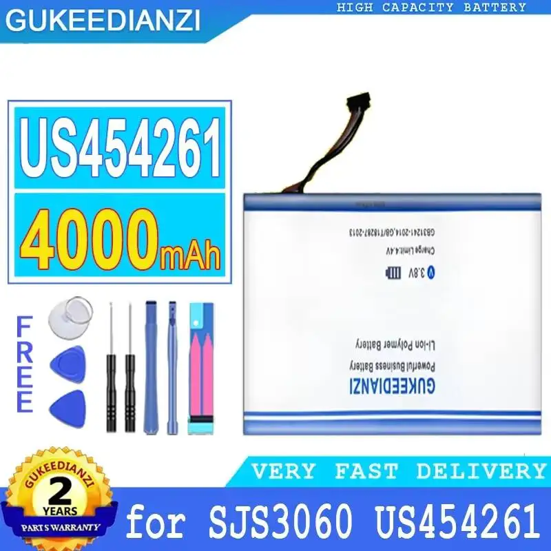 

Аккумулятор нестандартного типа, подходящий для SJS3060 US454261 A8T, с хорошей работой при низких температурах, 4000 мАч