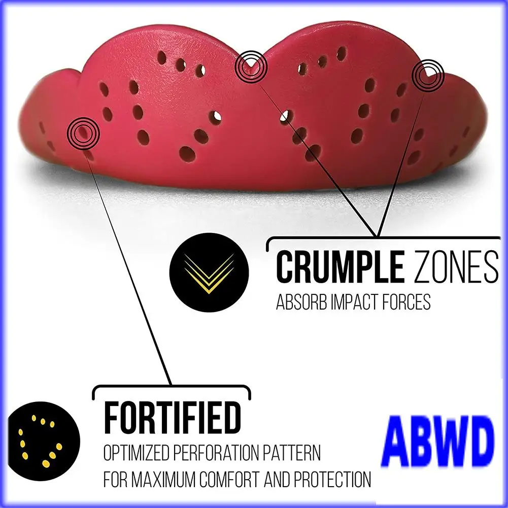 WD-스포츠 마우스 가드 EVA 치아 보호대 성인용 마우스가드 치아 보호 농구 럭비 복싱 가라테