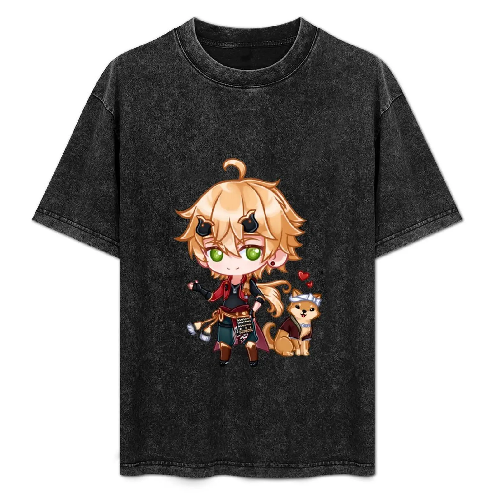 

Thoma chibi T-Shirt anime tshirt blue lock designer shirts mens graphic t-shirts anime