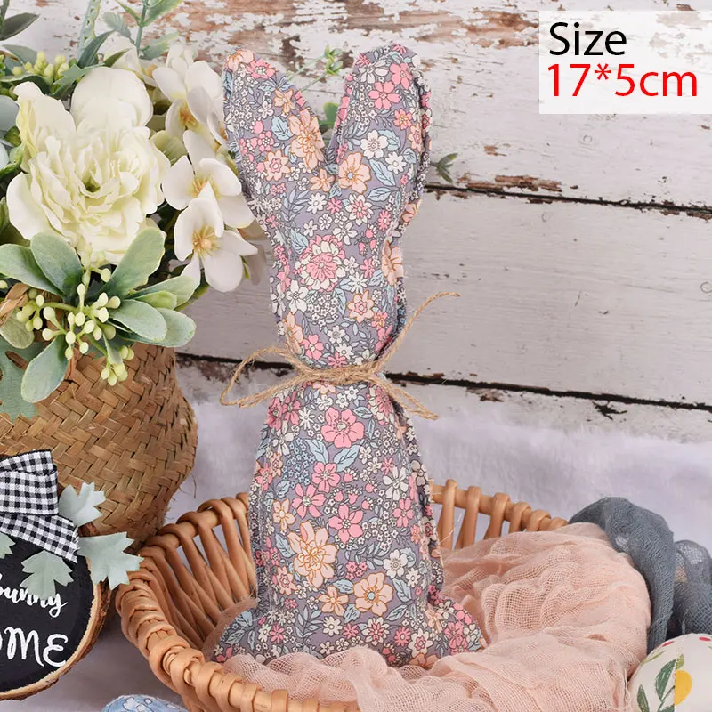 Cloth Easter Bunny Rabbit Doll Ornaments Easter Decorations For Home Easter Festival Party Kids Gifts Easter Decoration 2022