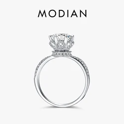 2026 New Fashion Classic Soild 925 Sterling silver wedding Ring CZ Zircon Jewelry party engagement brand Rings for women Gift