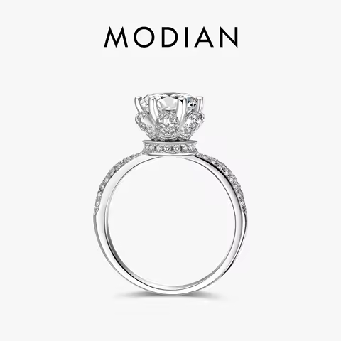 2026 New Fashion Classic Soild 925 Sterling silver wedding Ring CZ Zircon Jewelry party engagement brand Rings for women Gift