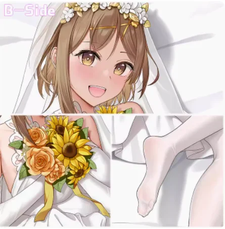 كيس وسادة أنيمي ريزا ريسالين ، غطاء وسادة معانقة الجسم ، داكيماكورا مثير ، أوتاكو ياباني ، ياي ، هدايا مفارش أسِرة