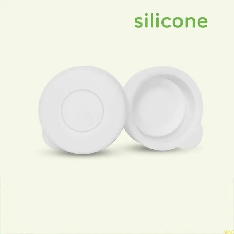 A0NC 6pieces Силиконовый молочный молочный крышка для бутылочных покрытий многоразовый крышка бутылочных покрытий пищевой для и