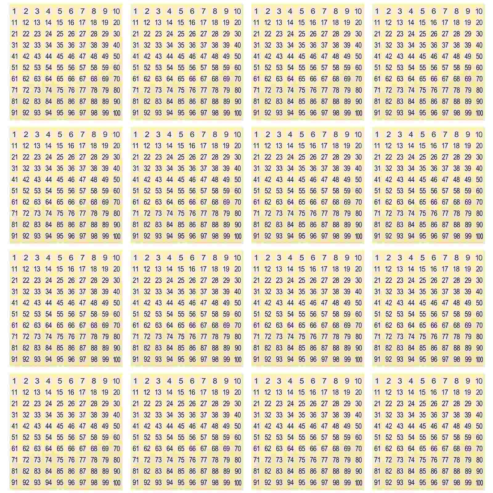 15 Sheets Scrapbook Digital Stickers Round Nail Number Copper Plate Custom Classification Labels