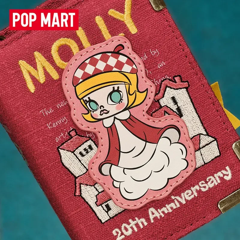 POP MART MOLLY Scenery Along The Way 20th Anniversary Series Mini Memory Album Tasche Mystery Box Original Blind Box Überraschungsspielzeug Tasche