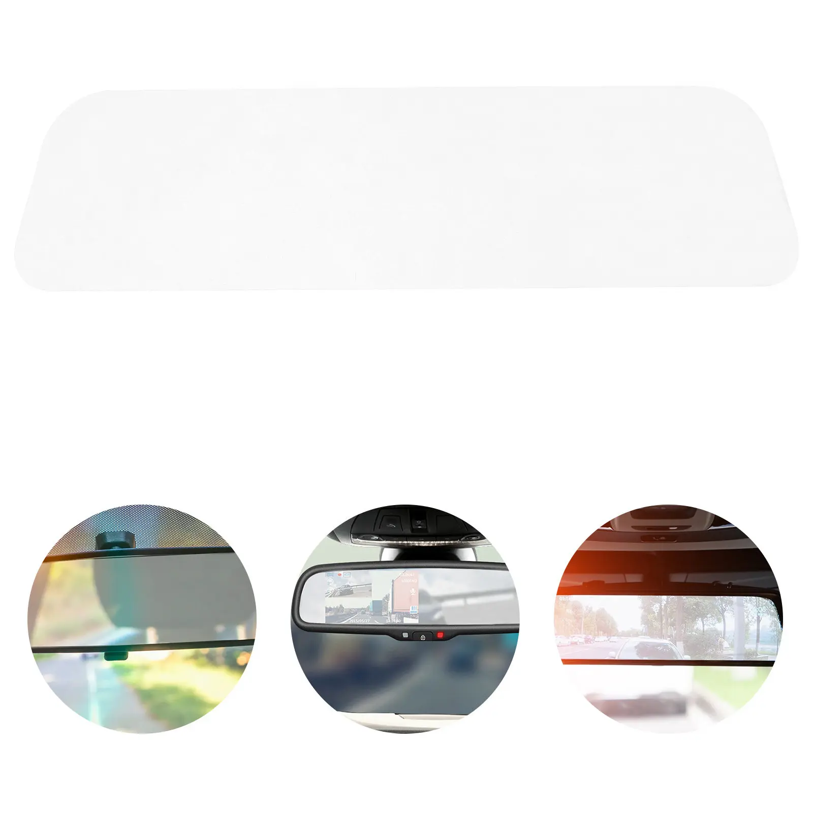 

1 комплект пленки противотуманной для зеркала заднего вида, большая, для салона автомобиля, защитная, высокой четкости, антибликовая, самоклеящаяся
