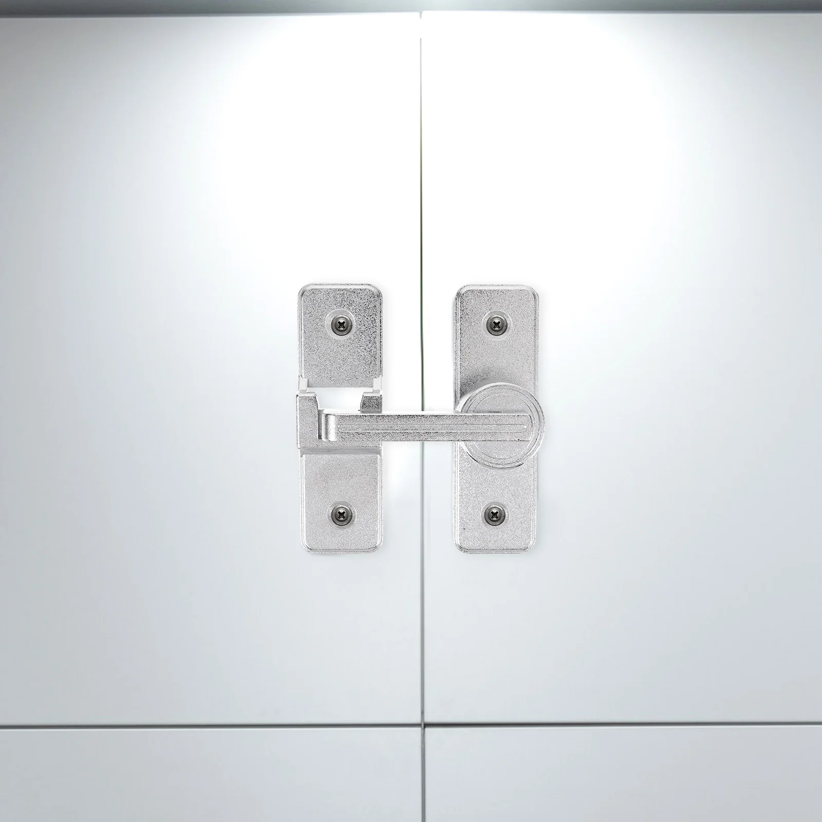 

Sliding Latch Heavy Duty 180 Degree Zinc Alloy Privacy Lock for Barn Door Lock Garage Door Window Barn Hardware