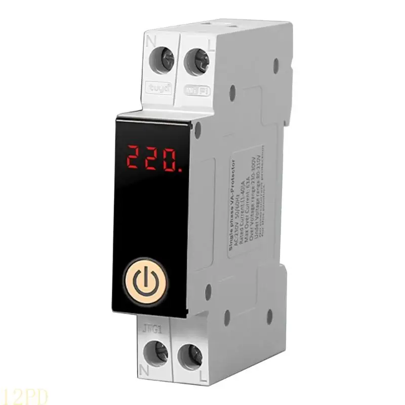 

12PD 63A Реле защиты от повышенного напряжения, переключатели для отслеживания потребления