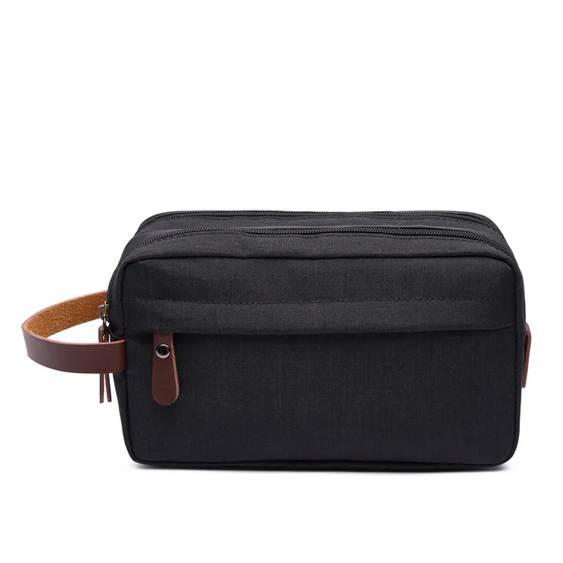 Man High Quality Makeup Bag Multifunctional Toiletries Storage Bag Double Zipper Makeup Pouch Women Travel Organizer Beauty Case