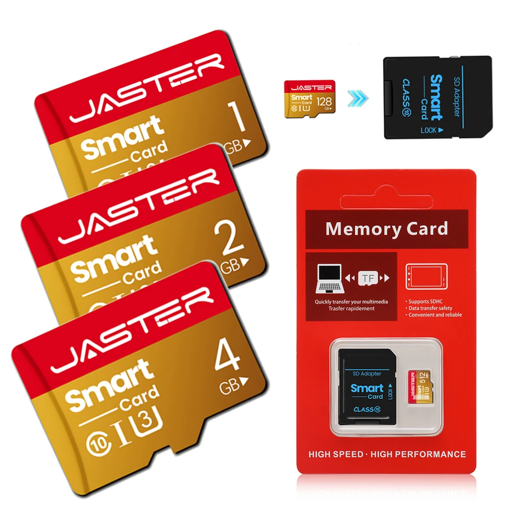 Tarjeta de Memoria Mini SD de Alta Velocidad 1G Clase 10 Micro TF Flash USB con Embalaje Original 128GB 256GB para Teléfono Inteligente 2