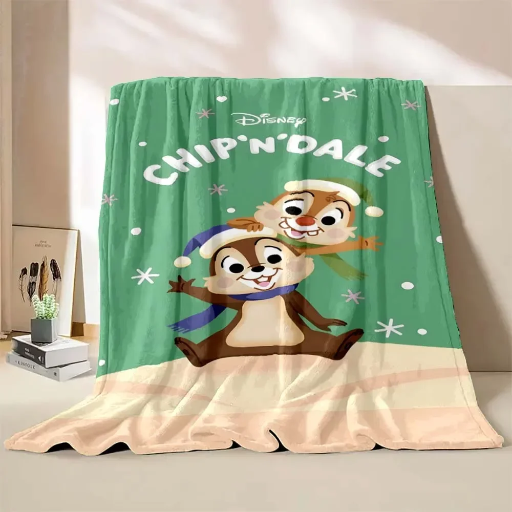 Disney Chip Dale Blanket Cartoon Plush Blanket Four Season Soft Fluffy Blanket Throw Soft Bed Break Portable Fashion baby Gift