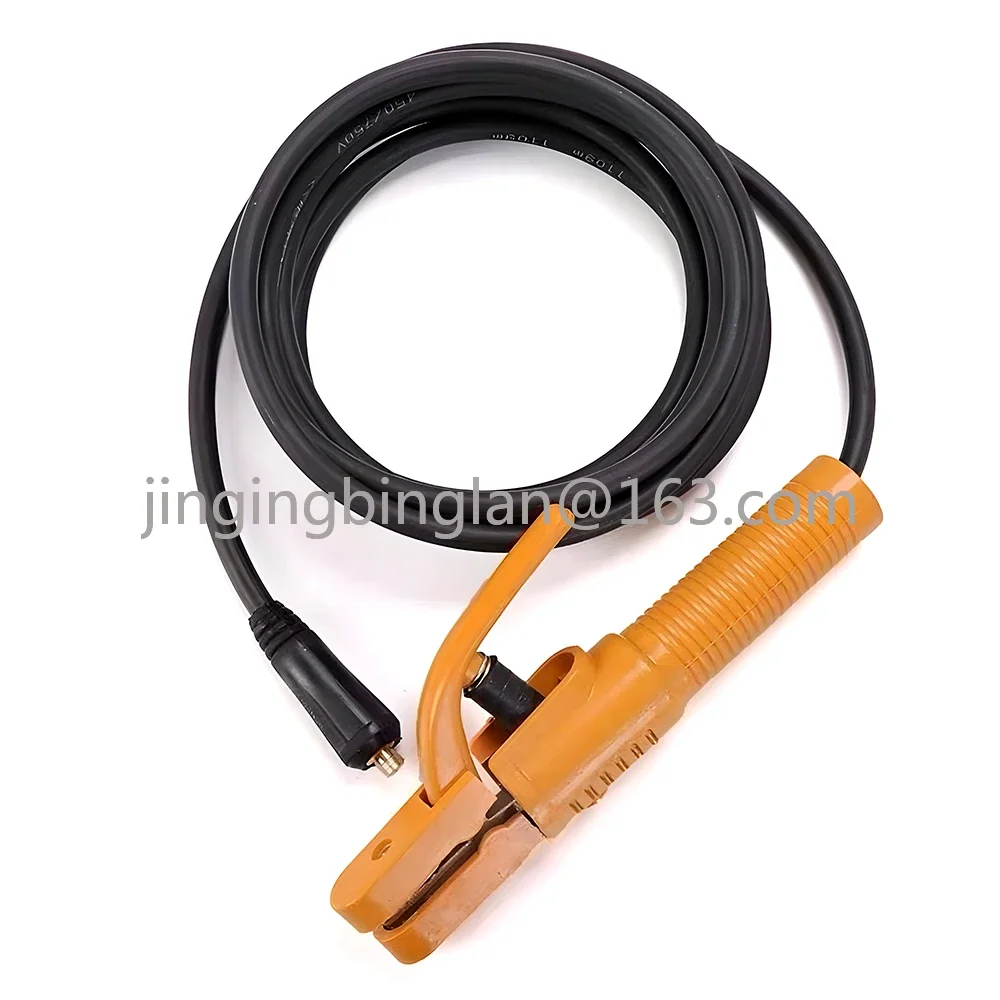 500A Electrode Holder With 5M Cable +300A Earth Clamp 3M Cable Suitable For 200 250 Welding Machine Welding Cable Accessories