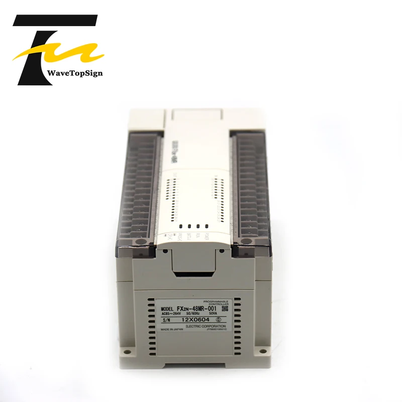 Wavetopsign Original PLC FX2N-16MR/MT-001 FX2N-32MR/MT-001 FX2N-48MR/MT-001 FX2N-64MR/MT-001 FX2N-80MR/MT-001 FX2N-128MR/MT-001