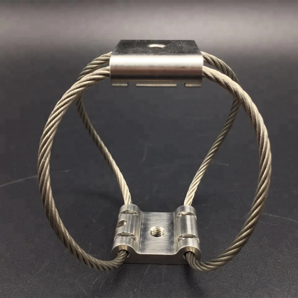 RC سيارة كاميرا جوية أنظمة الطائرة بدون طيار استقرار فيديو مشروع حماية الصدمات GR4-6.7D-A المدمجة سلك حبل المعزل