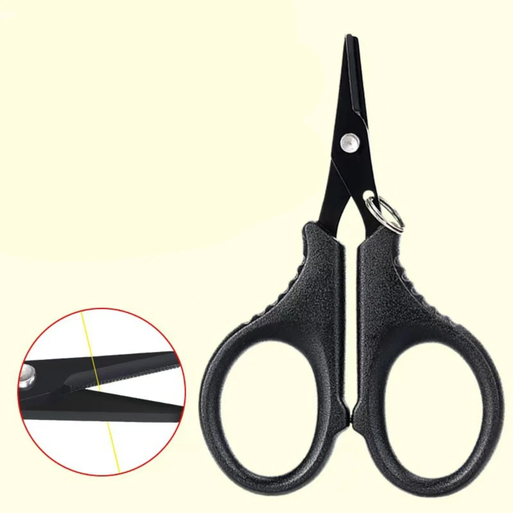 

Stainless Steel Fishing Scissors Portable Multifunction Scissors Cut PE Braid Line Carp Fishing Tools Accessories