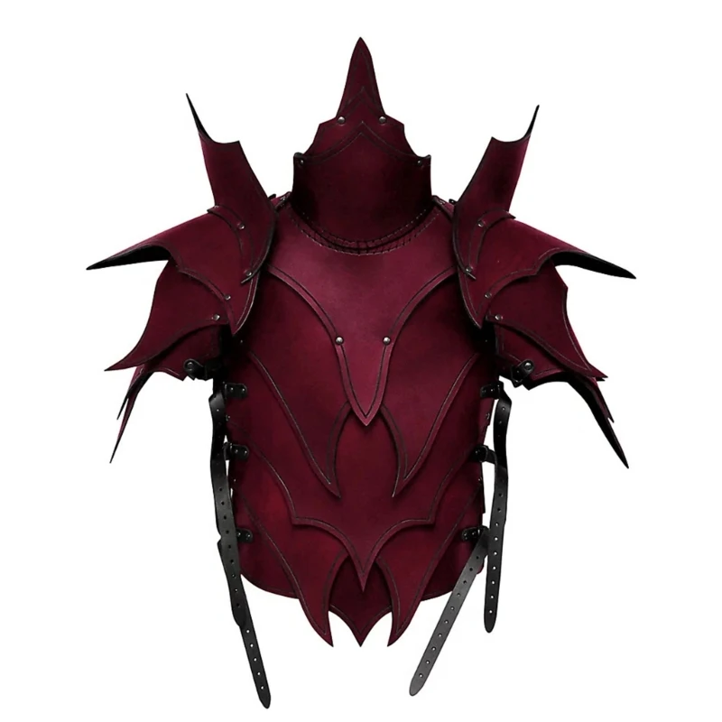 634C Mittelalterliche Lederbrustplatte Weste Ritter Cosplay Kostüme Rüstung Party Requisiten