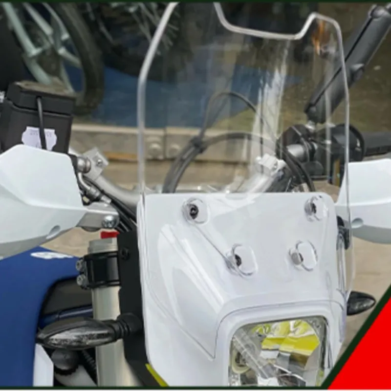 Motorcycle Windshield Windscreen Wind Deflector For Husqvarna FC/FE/FX/TC/TE/TX 125 250 300 350 450 501 701 SM/Enduro 2017-2025