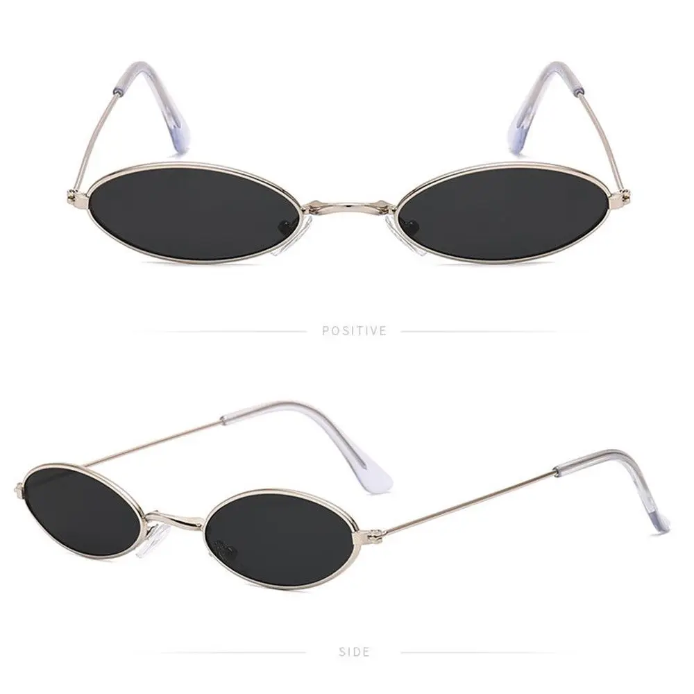 Summer Accessories Men and Women Oval Sunglasses Vintage Shades Sun Glasses Eyeglasses