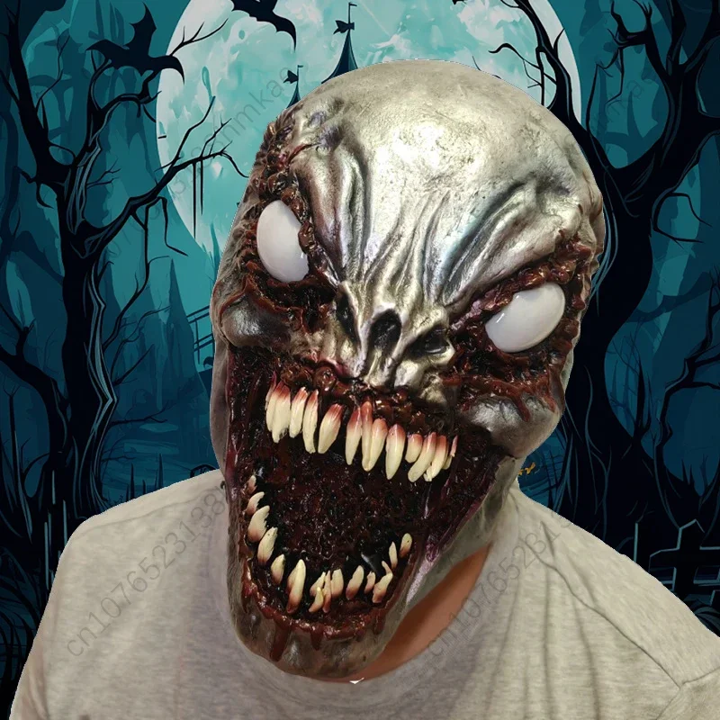 

Новинка 2024, светодиодная маска с Веном из фильма, маска на шлем из латекса для косплея, забавный фотокостюм, реквизит, фотоподарок для детей