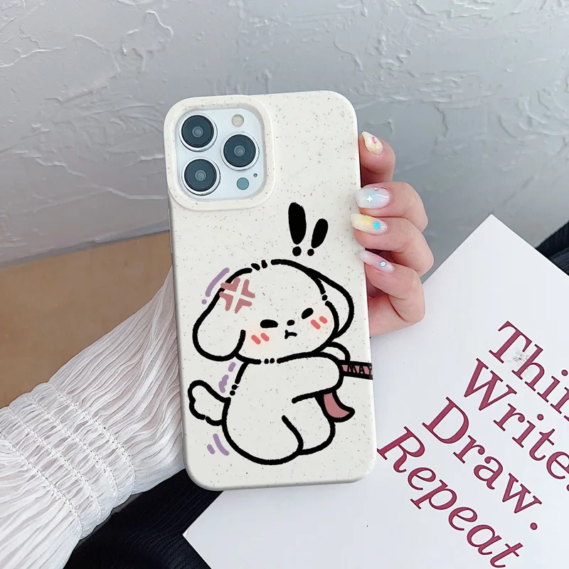 Gourde Cute Fun Puppy Cartoon patterns  Phone Case for Iphone 16 15 14 12 13 11 Pro Max IP 7 8 Plus Iphon X XS XR Xs Max