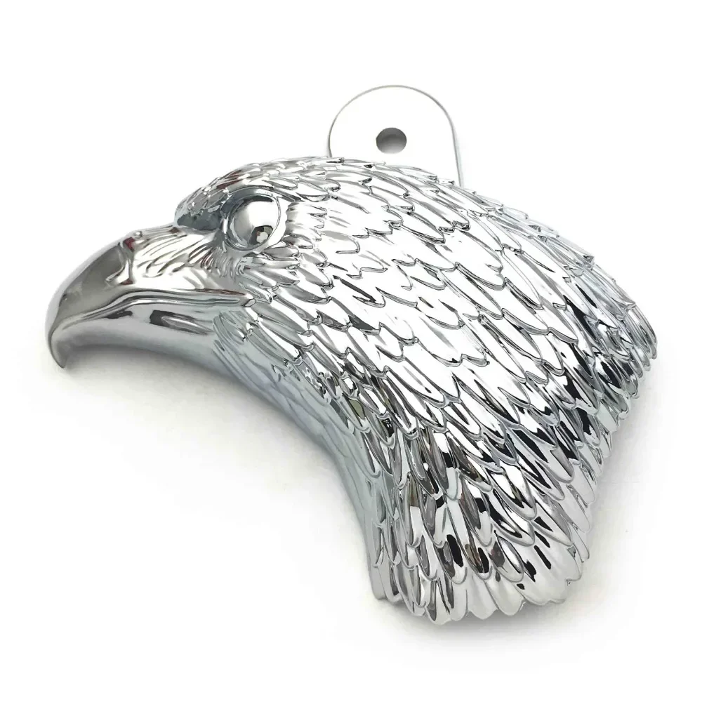 

Eagle Head Horn Cover for Harley Davidson Big Twins V-Rods Stock Cowbell 1992-2016 CHROME Motorcycle Parts