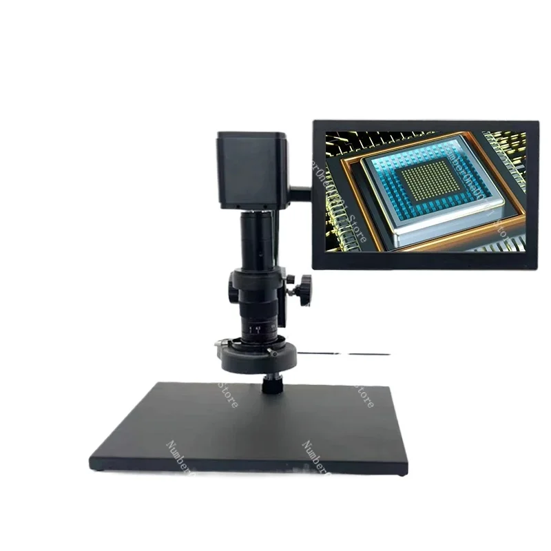 High Definition 4K Electronic Video Digital Measurement Microscope Circuit Board Jewelry Inspection Repair Magnifying Glass
