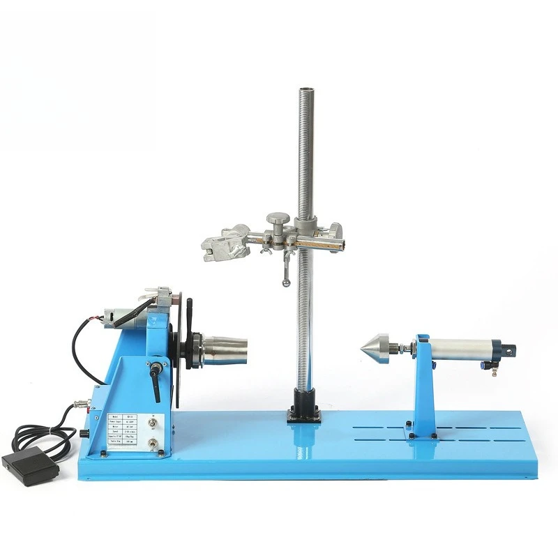 Mini Welding Positioner 10kg TIG Welding Rotating Table Automatic Rotary Turntable Precision Flip Table for Argon Arc Welding