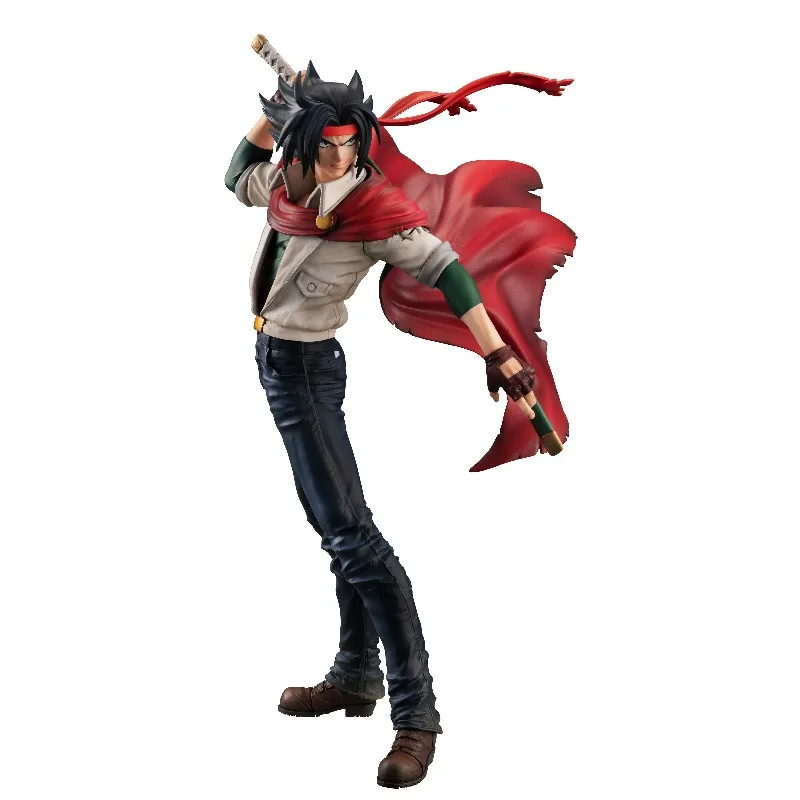 

Domon Kasshu 100% Original genuine 22cm PVC Action Figure Anime Figure Model Toys Figure Collection Doll Gift