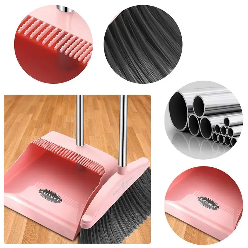 New Broom and Scoop Set Dustpan Dust Brooms Sets Dustpan Combination Cleaning Pet Hair Home Cleaning Products Garbage Collector