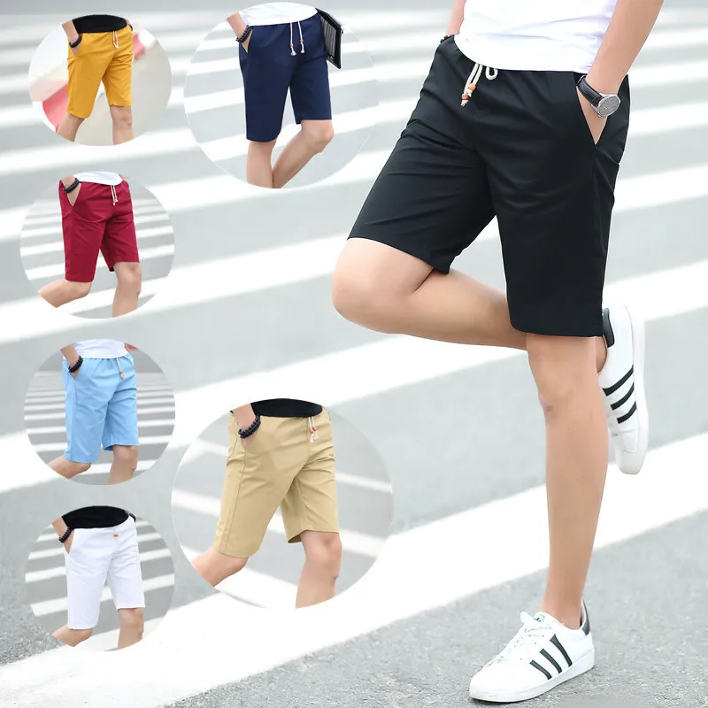 New Summer Casual Shorts Men Boardshorts Breathable Beach Shorts Comfortable Fitness Basketball Sports Short Pants Male bermudas