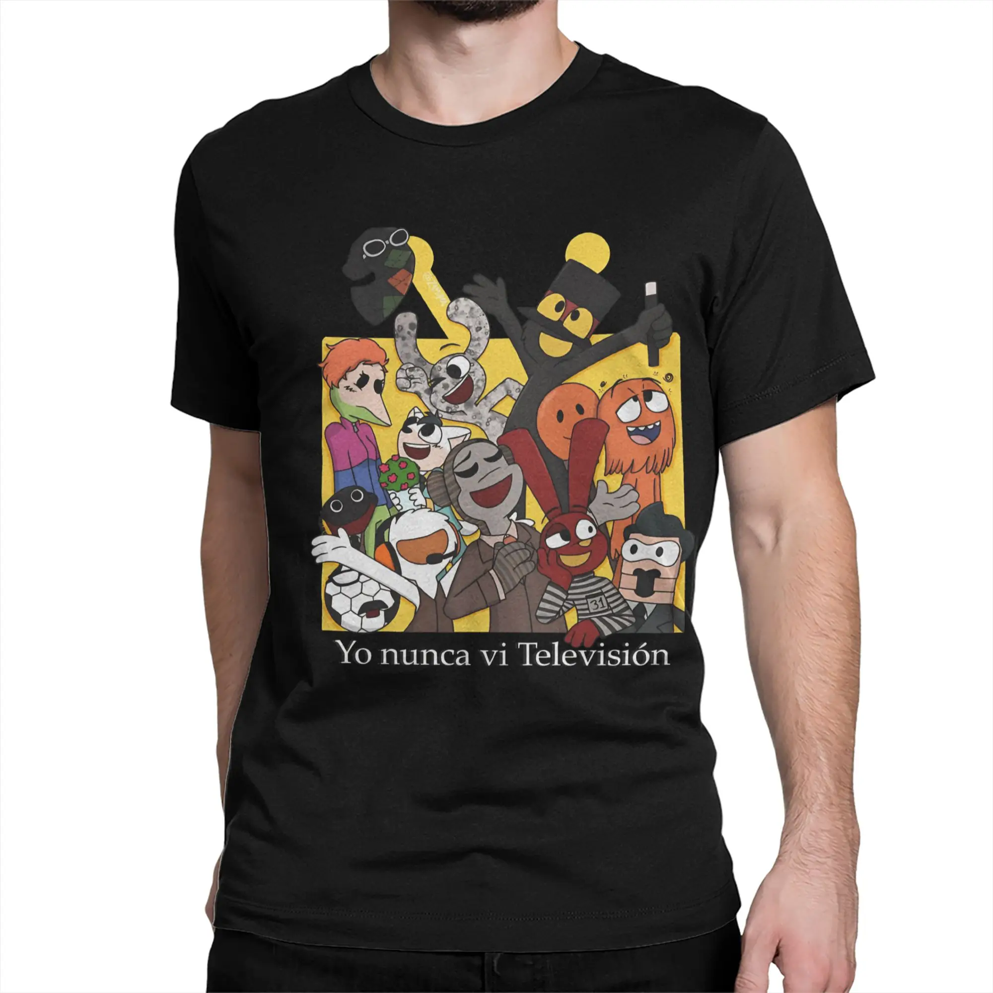 Men Women's T-Shirt I Never Watched Television Leisure Cotton Tee Shirt  31 Minutos Comedy T Shirts O Neck Clothing Printed
