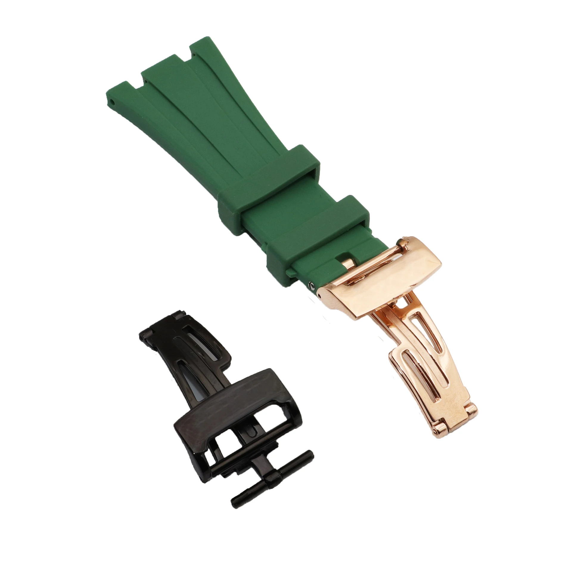 Folding Clasp Buckle for AP GA2100 18mm 20mm AP Rubber Watch Band Strap Accessories Fold Stainless Steel Metal Buckle