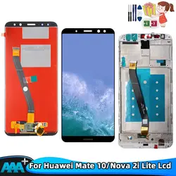 5.9 Inch For Huawei Mate 10 Lite RNE L01 L02 L03 L21 LCD Display Touch Screen Replacement Part For Huawei Mate10 Lite With Frame