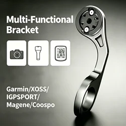S2 Bike Computer Mount, Durable ABS Handlebar Holder for Garmin XOSS IGPSPORT Magene Coospo, MTB Road Bike GPS Light Camera B