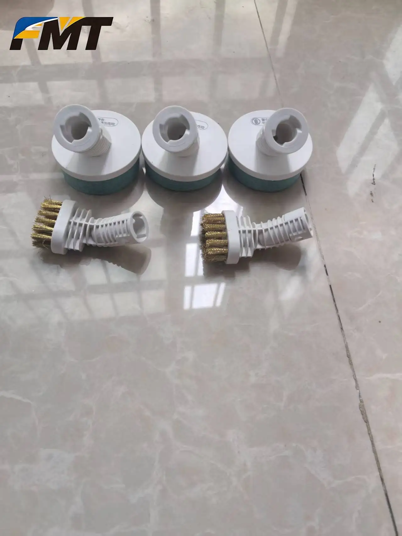 FMT.5PC Suitable For DEERMA Steam Mop Copper Wire Brush Head ZQ610 ZQ600/ZQ650